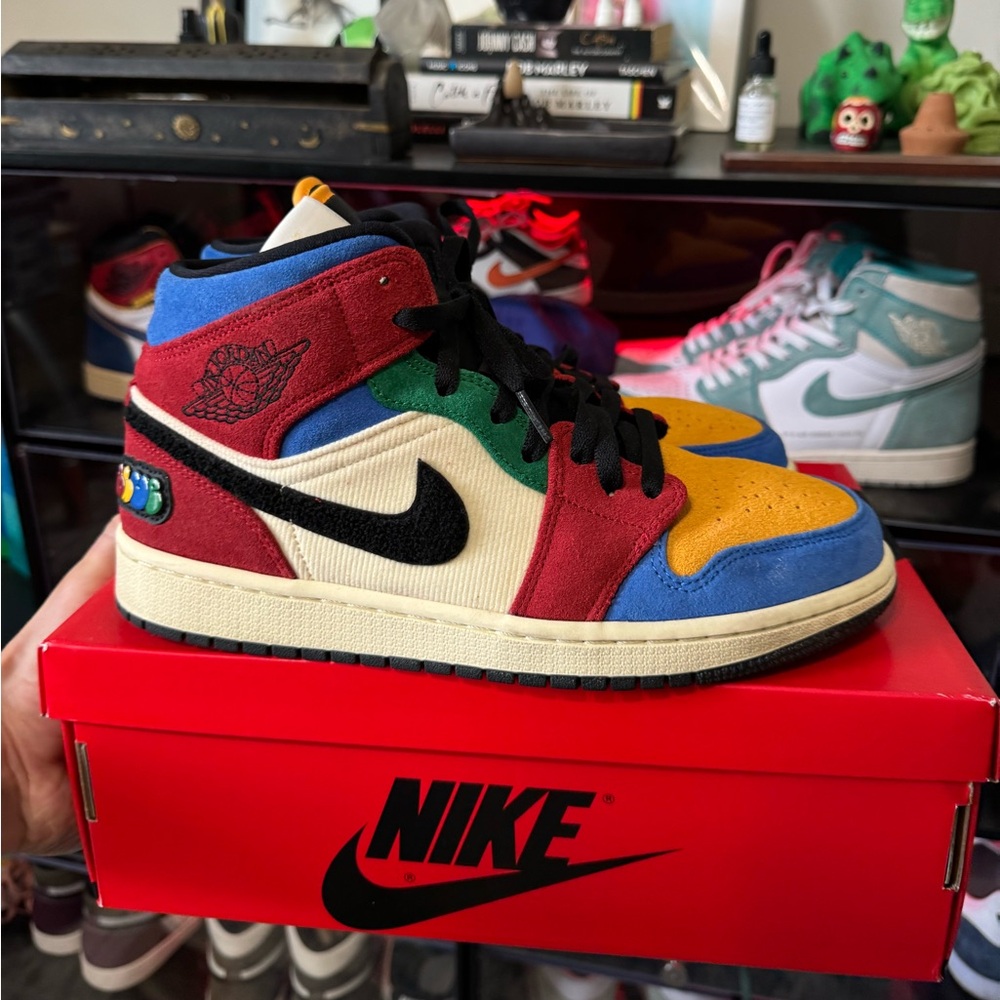 Blue The Great Jordan 1 Mid Authentic